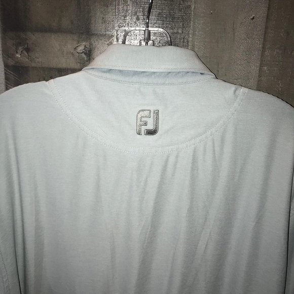 FootJoy Short Sleeve Polo Shirt Large - Picture 3 of 9